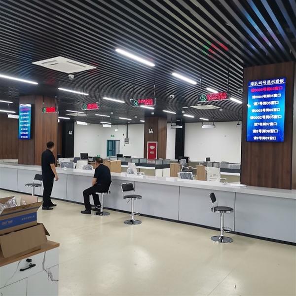 便民升級！利辛綜治中心排隊叫號系統(tǒng)已經(jīng)安裝完成即將投入使用